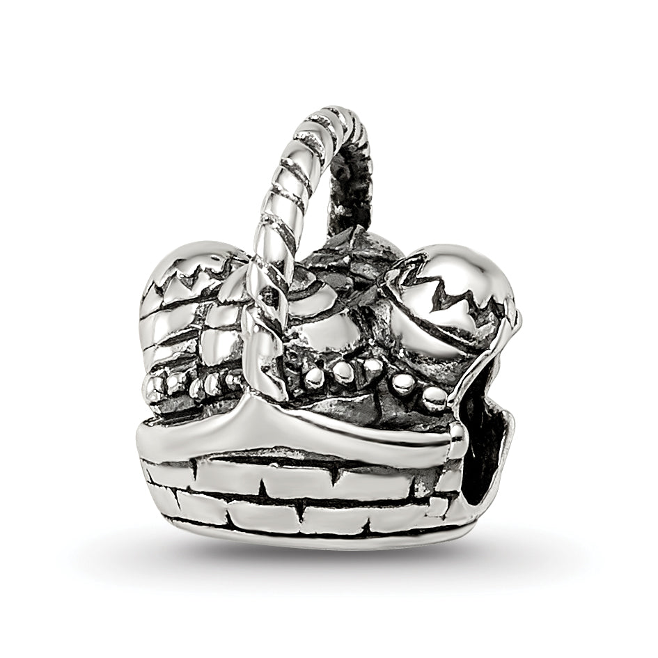 Sterling Silver Reflections Easter Basket Bead