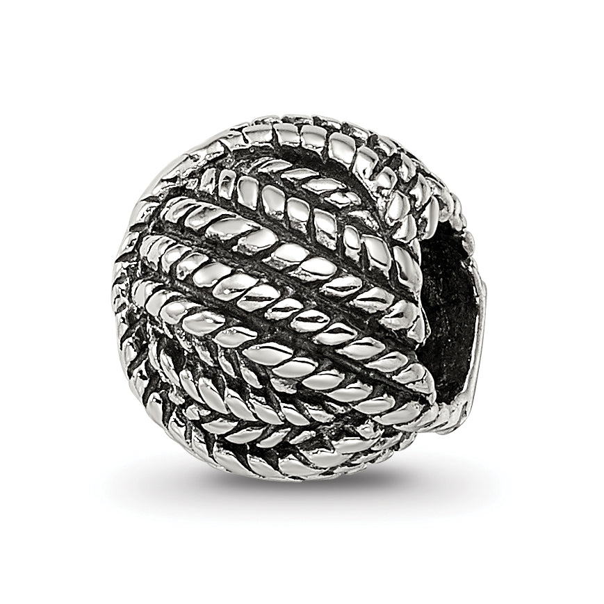 Sterling silver Reflections Ball of Yarn Bead