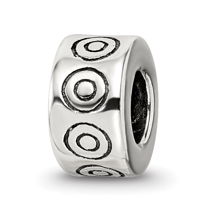 Sterling Silver Reflections Circles Bali Bead Main image