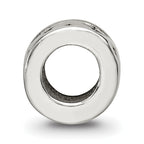 Sterling Silver 925 Antiqued Bali Bead with Solid Cast Design