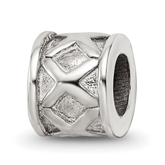 Sterling Silver Reflections X Bali Bead Main image