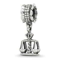 Sterling Silver Reflections Justice Dangle Bead