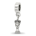 Sterling Silver Reflections Nefertiti Dangle Bead