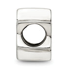 Sterling Silver 925 Star of David Bead with Antiqued Finish, Elegant and Versatile