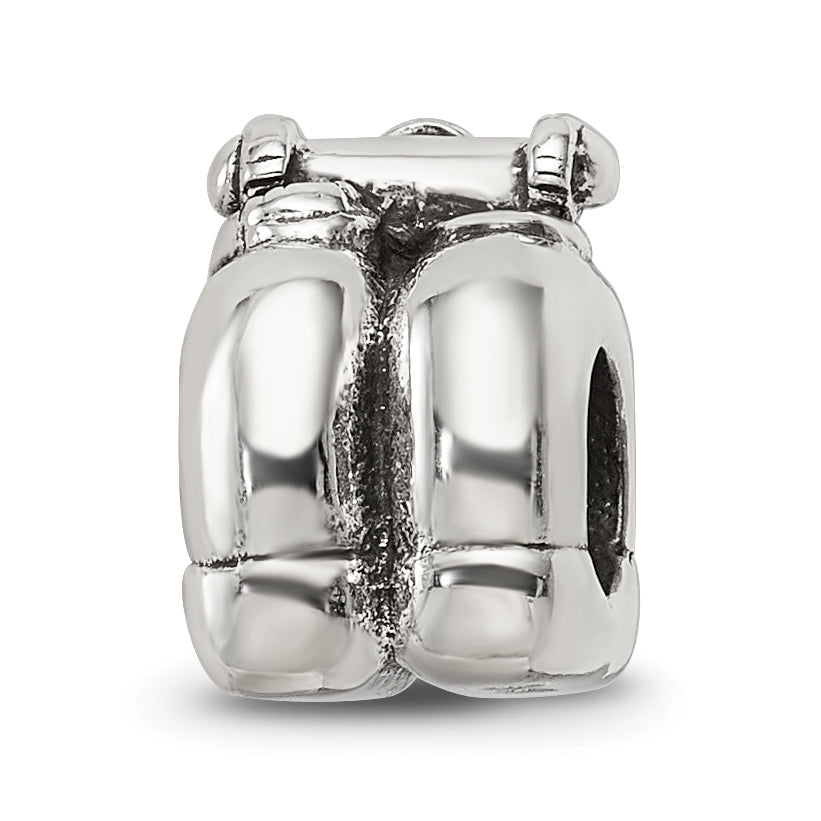 Sterling Silver 925 Scuba Tank Bead with Antiqued Finish Ocean-Themed Elegance