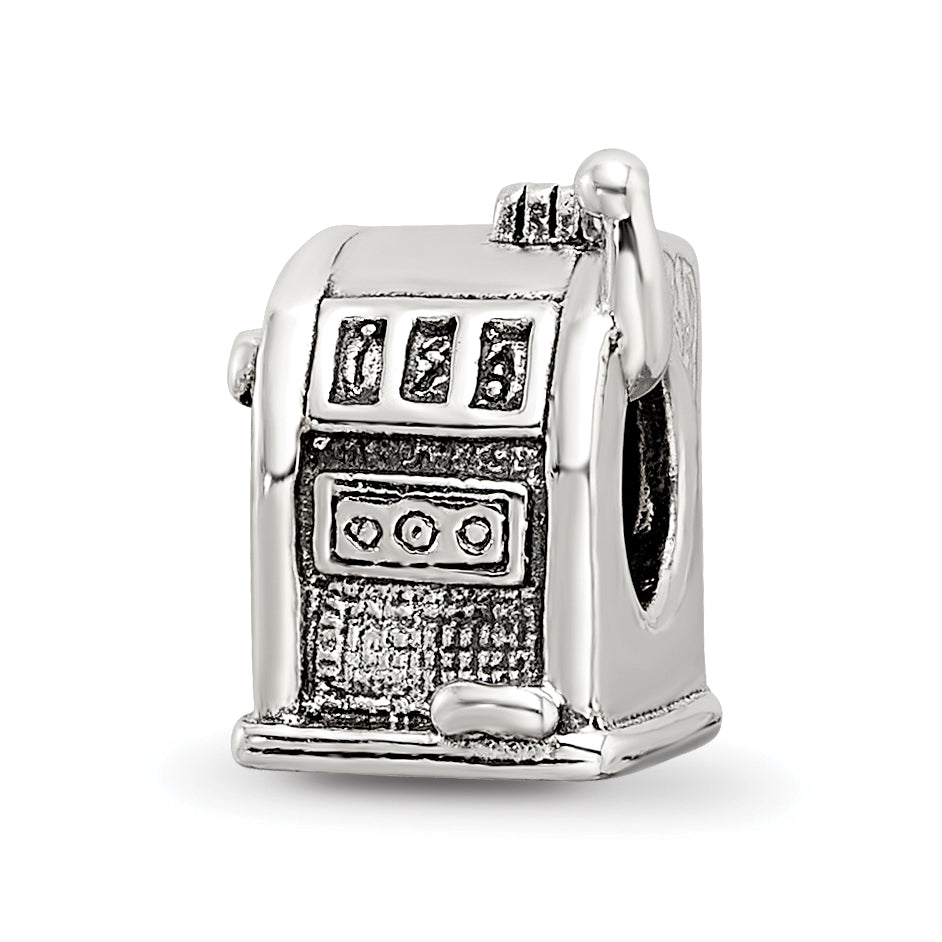 Sterling Silver Reflections Slot Machine Bead Main image