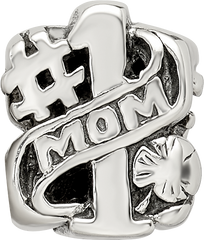 Sterling Silver Reflections #1 Mom Bead