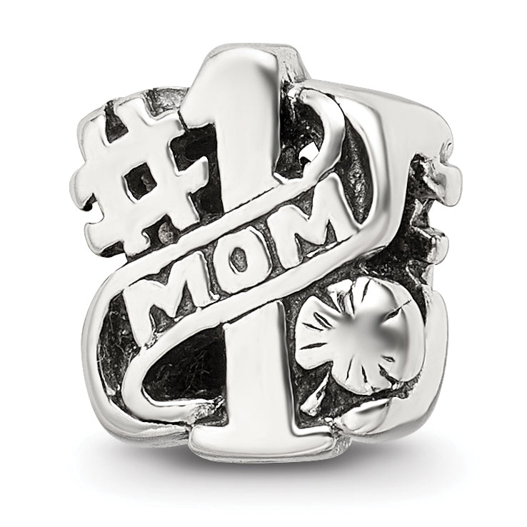 Sterling Silver Reflections #1 Mom Bead Main image