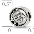 Sterling Silver Reflections Sun/Moon Bead