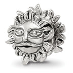 Sterling Silver Reflections Sun Bead