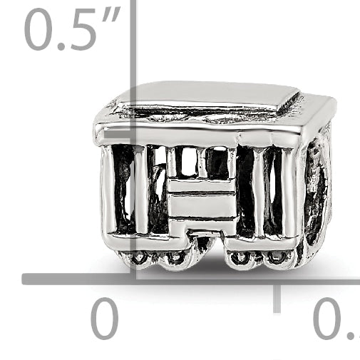 Sterling Silver Reflections Streetcar Bead