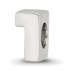 Sterling Silver Reflections Number 1 Bead