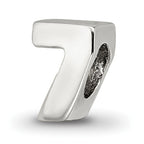 Sterling Silver Reflections Kids Number 7 Bead