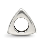Sterling Silver 925 Antiqued Trilogy Bead for Mom
