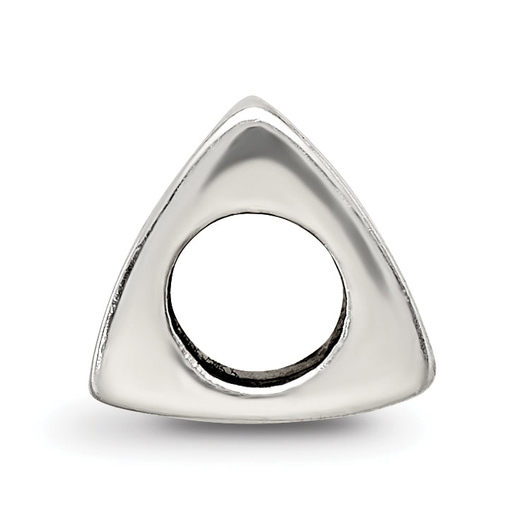 Sterling Silver 925 Antiqued Trilogy Bead for Mom