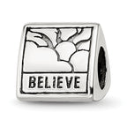 Sterling Silver 925 Themed Bead with Antiqued Finish Solid Crafted
