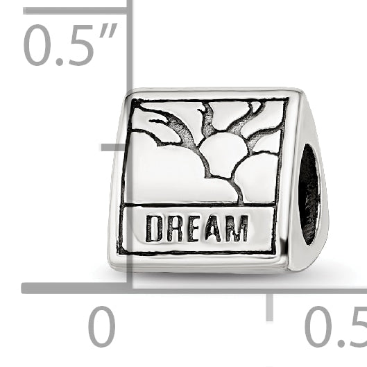 Sterling Silver 925 Themed Bead with Antiqued Finish Solid Crafted