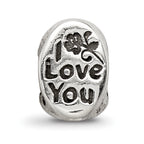 Sterling Silver Reflections #1 Mom Trilogy Oval Bead