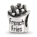 Sterling Silver Reflections French Fries Bead