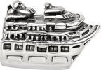 Sterling Silver 925 Antiqued Cruise Ship Bead Solid Themed Jewelry