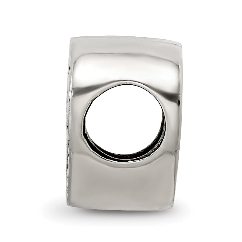 Sterling Silver 925 Antiqued Bead for Someone Special Solid Cast Design Secondary image