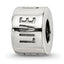 Sterling Silver Reflections Live Laugh Love Spacer Bead