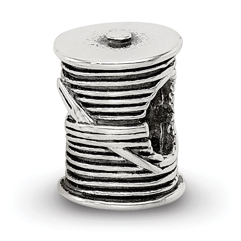 Sterling Silver Reflections Thread & Needle Bead Main image