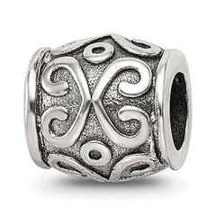 Sterling Silver Reflections Scroll Bali Bead