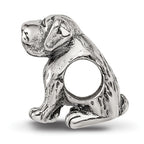 Sterling Silver 925 German Shorthaired Pointer Bead with Antiqued Finish  Dog Lover's Tribute