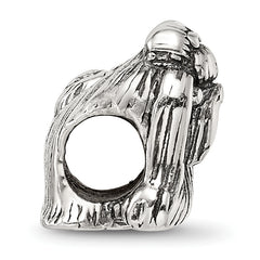 Sterling Silver Reflections Shih Tzu Bead