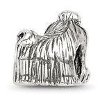 Sterling Silver 925 Shih Tzu Bead with Antiqued Finish  Elegant Pet LoverÃƒÆ’Ã†â€™Ãƒâ€šÃ‚Â¢ÃƒÆ’Ã‚Â¢ÃƒÂ¢Ã¢â€šÂ¬Ã…Â¡Ãƒâ€šÃ‚Â¬ÃƒÆ’Ã‚Â¢ÃƒÂ¢Ã¢â€šÂ¬Ã…Â¾Ãƒâ€šÃ‚Â¢s Charm