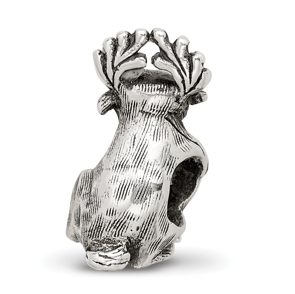 Sterling Silver Reflections Moose Bead