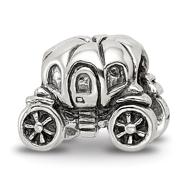 Sterling Silver Reflections Pumpkin Carriage Bead Main image
