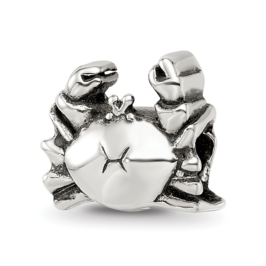 Sterling Silver Reflections Crab Bead Main image