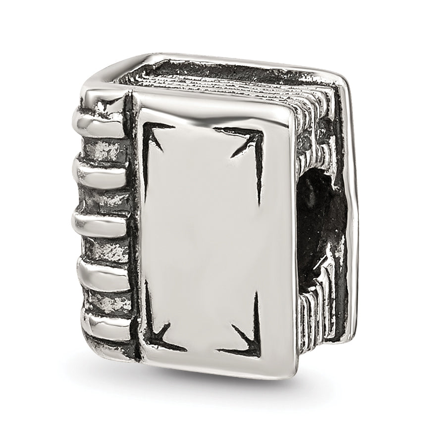 Sterling Silver Reflections Book Bead Main image