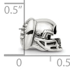 Sterling Silver Reflections Football Helmet Bead