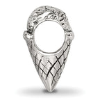 Sterling Silver Reflections Ice Cream Cone Bead