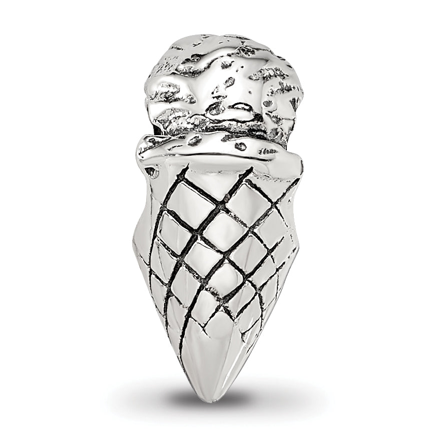 Sterling Silver Reflections Ice Cream Cone Bead