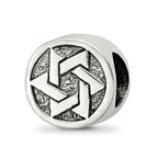 Sterling Silver Reflections Star of David Bead