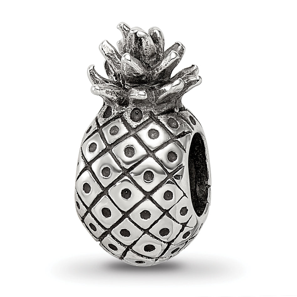 Sterling Silver Reflections Pineapple Bead Main image