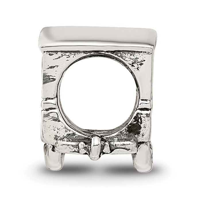 Sterling Silver Reflections Camper Trailer Bead