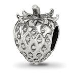 Sterling Silver Reflections Strawberry Bead