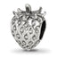 Sterling Silver Reflections Strawberry Bead