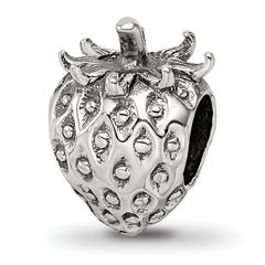 Sterling Silver Reflections Strawberry Bead