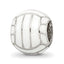 Sterling Silver Reflections Enameled Volleyball Bead