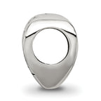 Sterling Silver 925 True Love Bead with Antiqued Finish Solid
