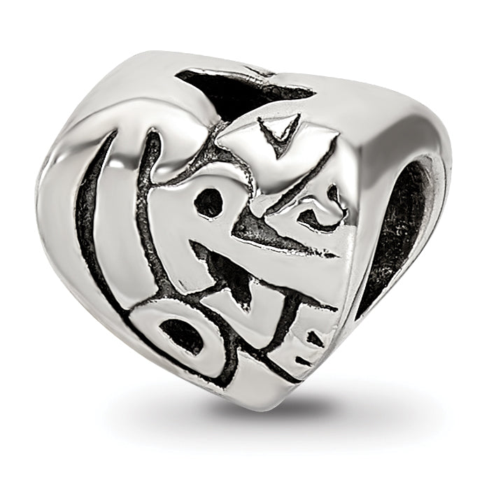 Sterling Silver Reflections True Love Bead Main image