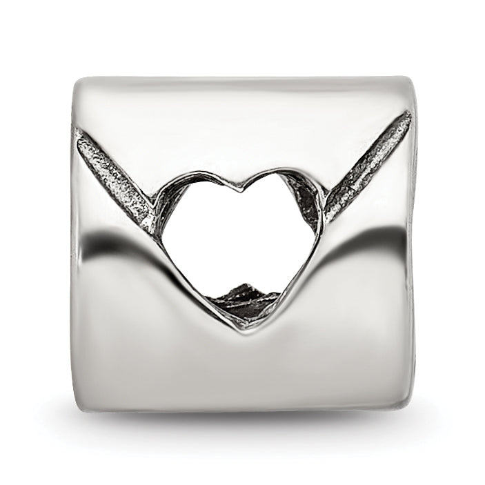 Sterling Silver Reflections Love Note Bead