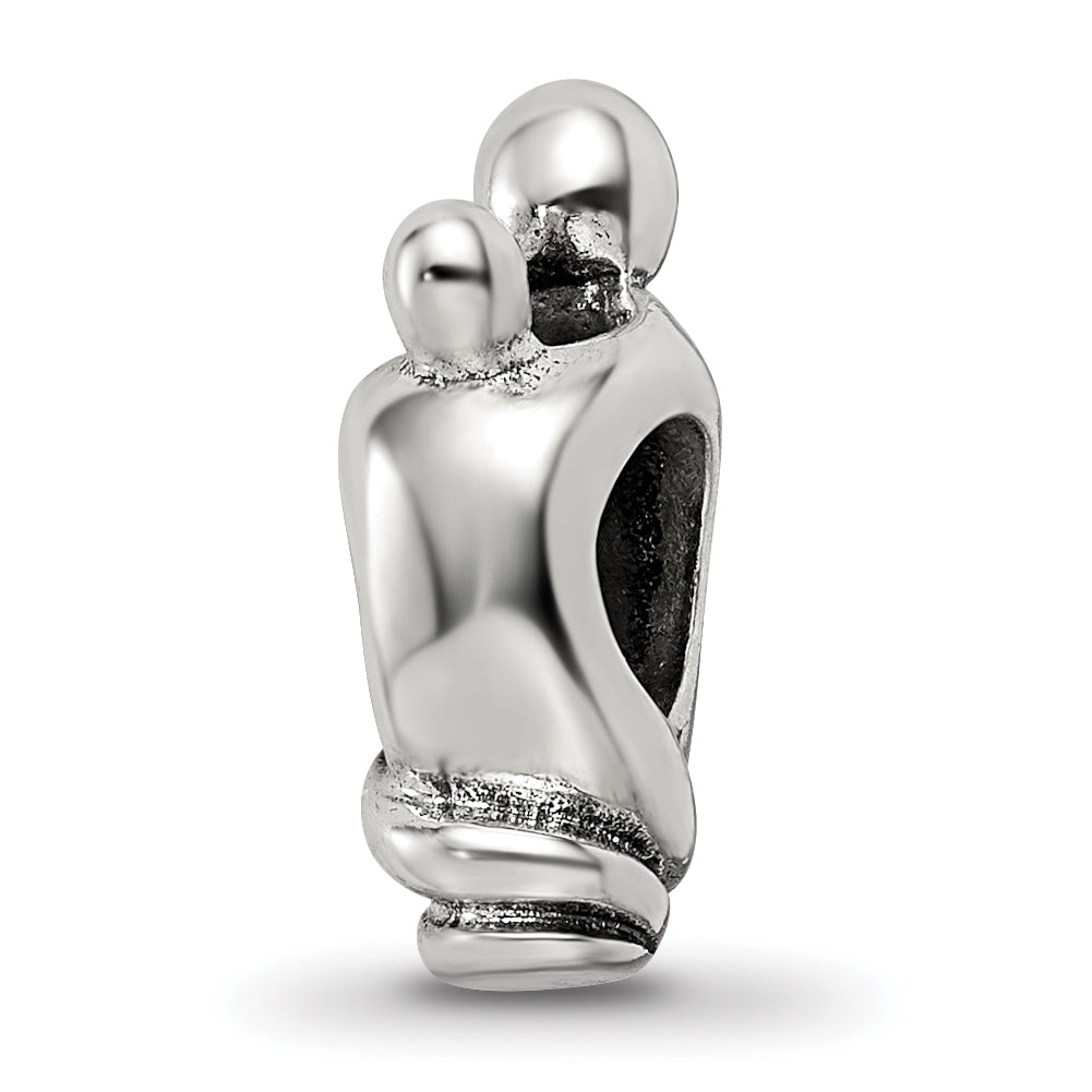 Sterling Silver Reflections Family of 2 Bead Main image
