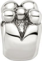 Sterling Silver 925 Family of 5 Bead with Antiqued Finish Solid Cast